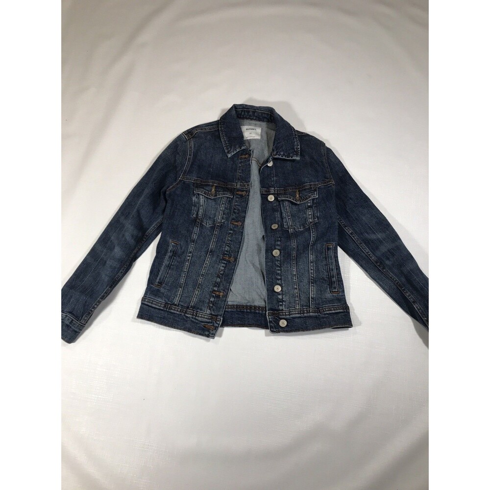 Old Navy Women's Dark Denim Truckers Jean Jacket Size XS